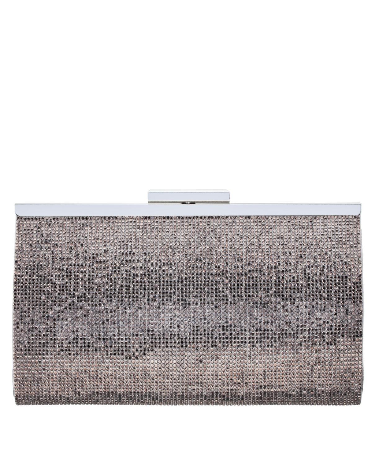 Nina Womens Crystal Frame Clutch Product Image