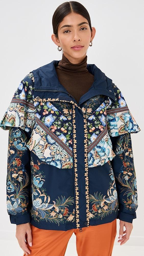 FARM Rio Ruffle Ski Jacket | Shopbop Product Image