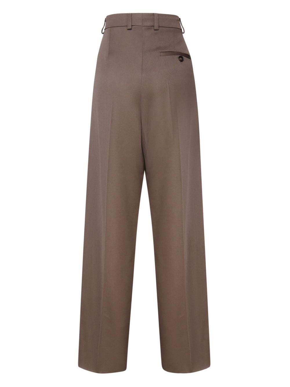 Tailored Trousers In Brown Product Image