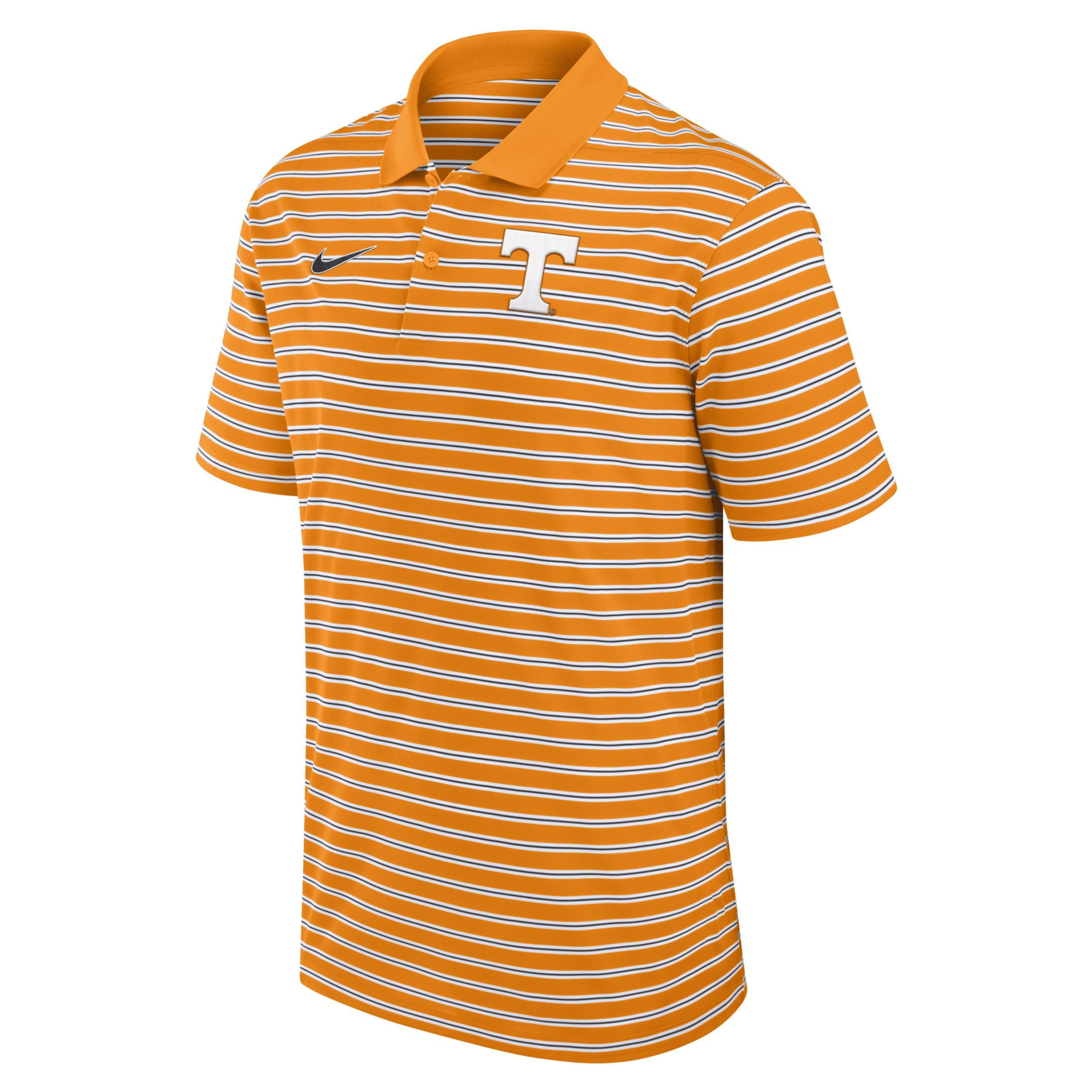 Tennessee Volunteers Primetime Victory Striped Nike Mens Dri-FIT College Polo Product Image