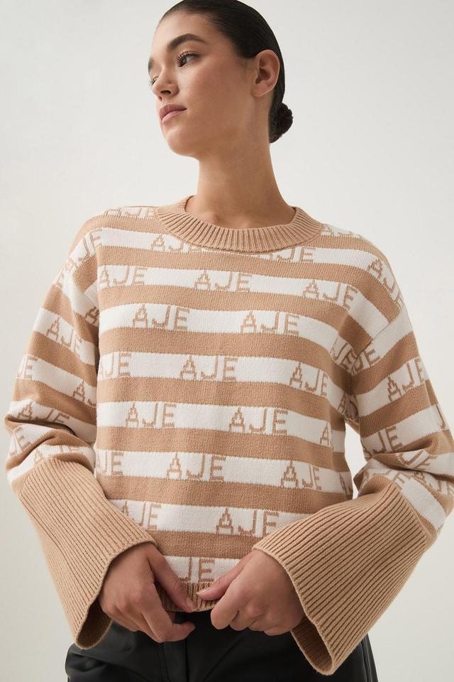 Story Oversized Striped Knit Product Image