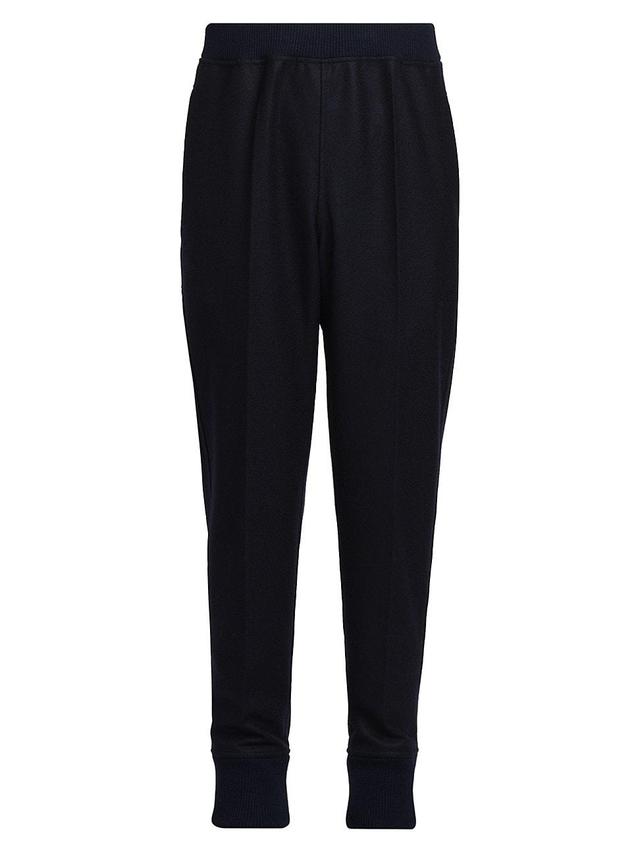 Mens Pleated Wool Sweatpants Product Image