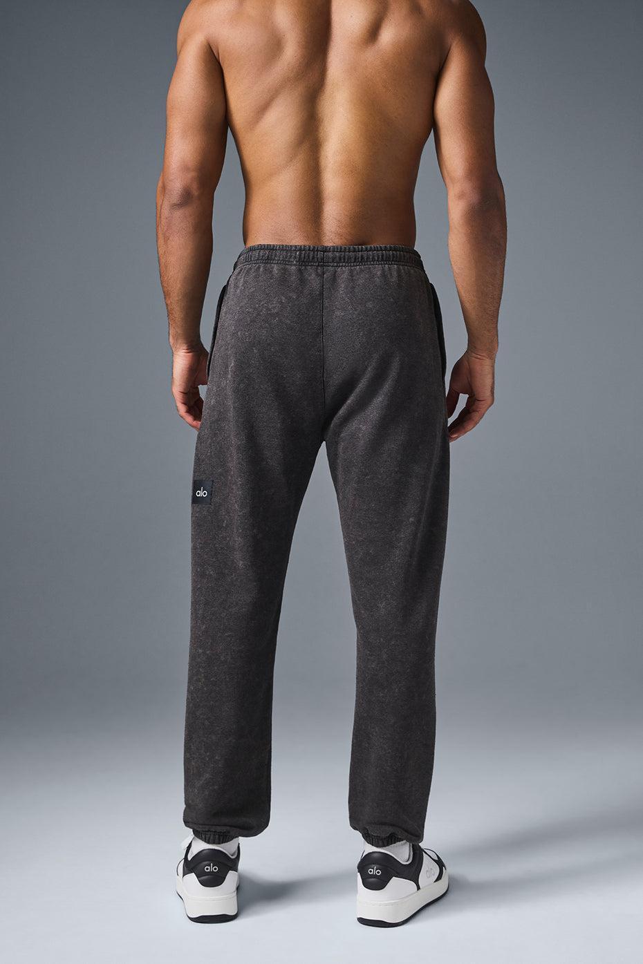 Chill Vintage Wash Sweatpant - Black Wash Male Product Image