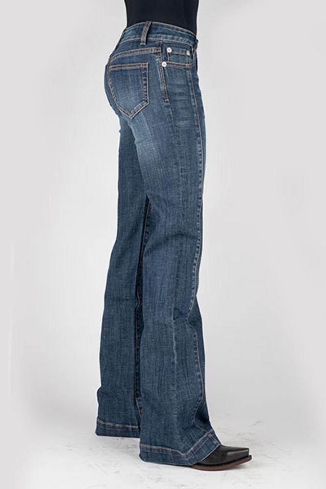 SALE Stetson® Ladies' Seam Down Front Trouser Jeans Product Image