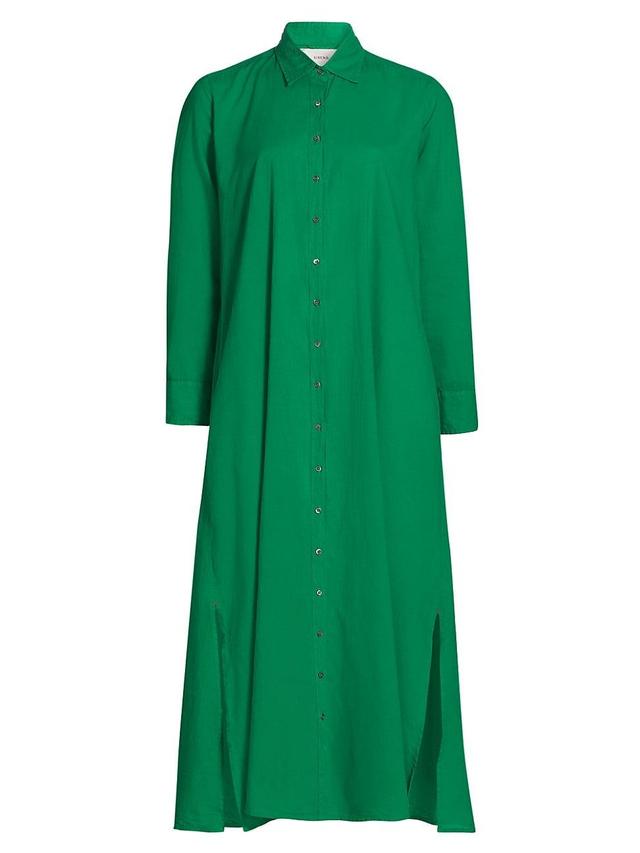 Womens Boden Maxi Shirtdress Product Image