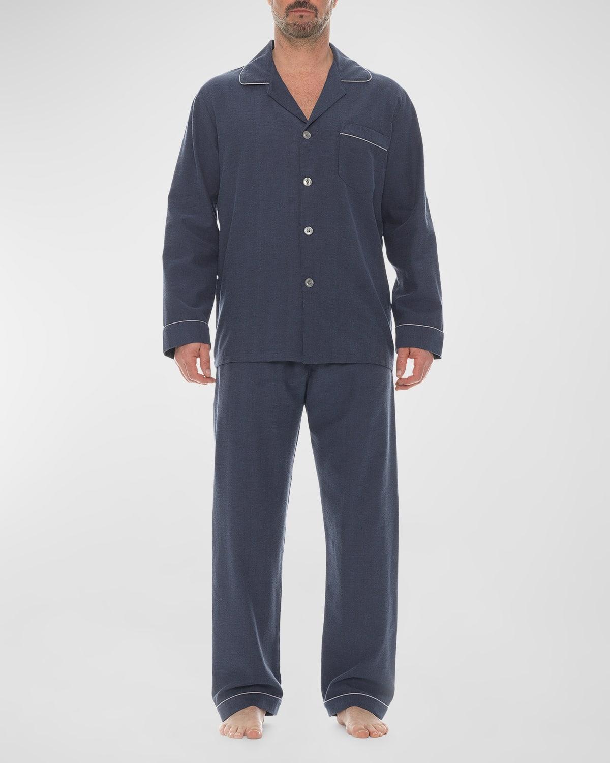 Mens Citified Flannel Pajama Set Product Image