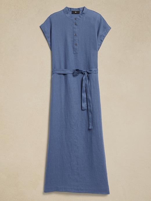 Linen Kaftan Dress Product Image