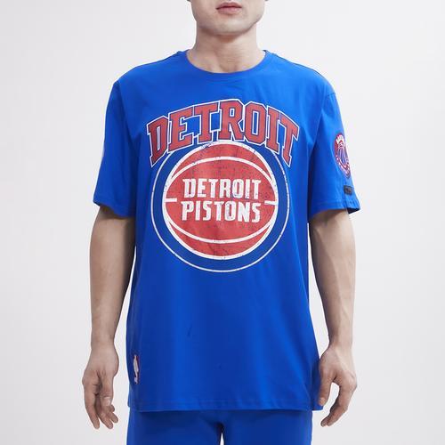 Pro Standard Mens Pistons Crackle SJ T-Shirt Product Image