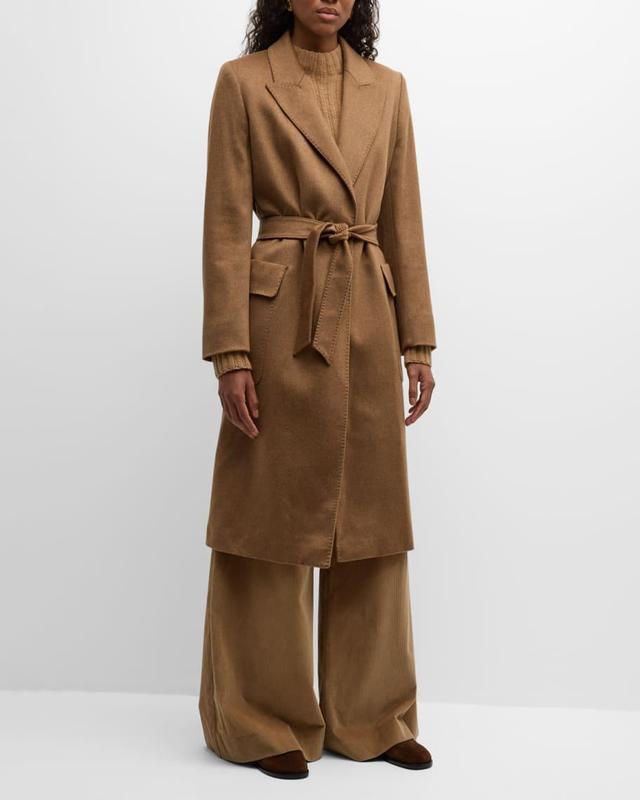 Nyssa Belted Cashmere Coat  Product Image