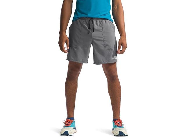 The North Face 7 Sunriser Shorts (Smoked Pearl) Men's Shorts Product Image