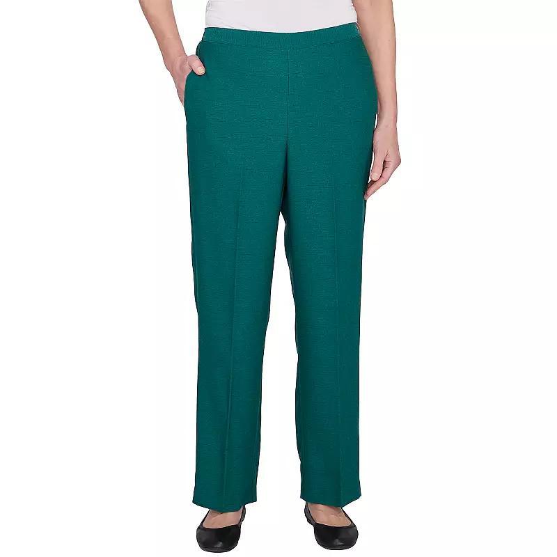 Womens Alfred Dunner Classic Short Pants Green Product Image