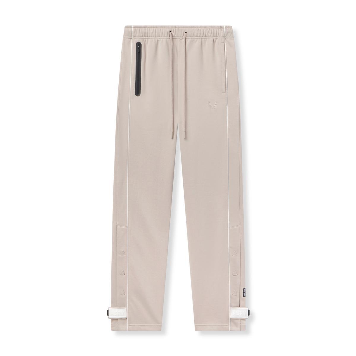 0998. Herringbone Terry Snap Button Sweats - Chai Product Image