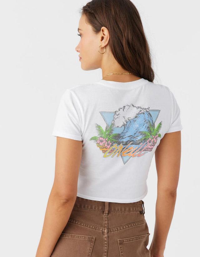 O'NEILL Retro Hawaii Womens Baby Tee Product Image