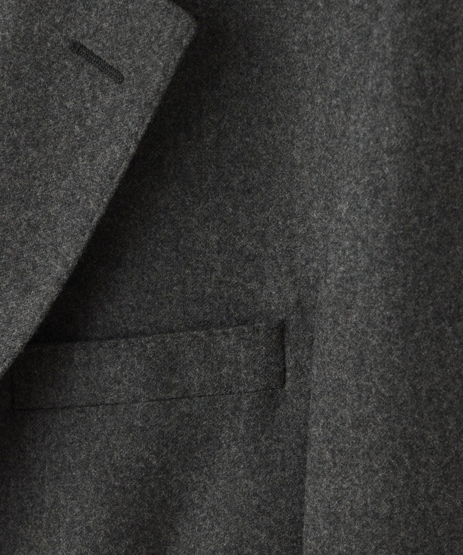 Italian Flannel Sutton Jacket in Charcoal Product Image