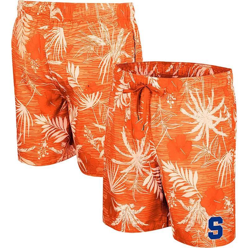 Mens Colosseum Orange Syracuse Orange What Else is New Swim Shorts at Nordstrom, Size Xx-Large Product Image