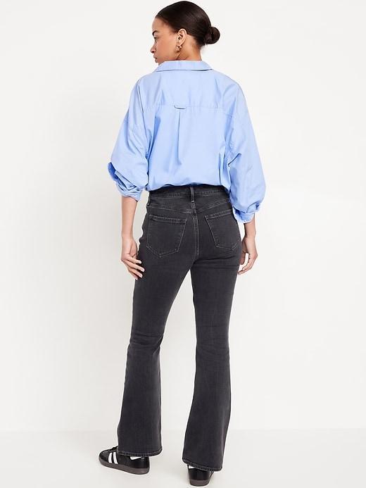 Extra High-Waisted Flare Jeans Product Image