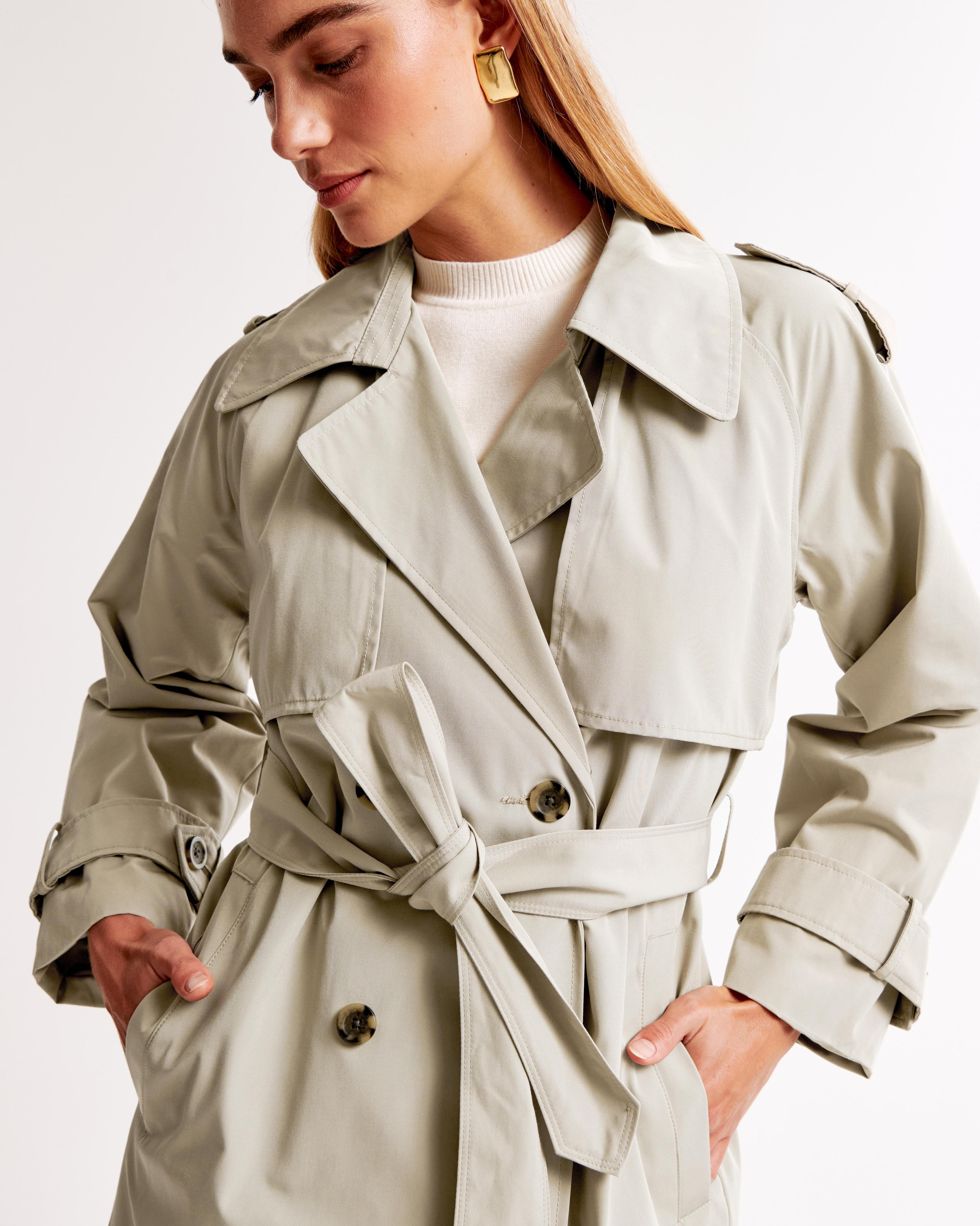 Classic Long Trench Coat Product Image