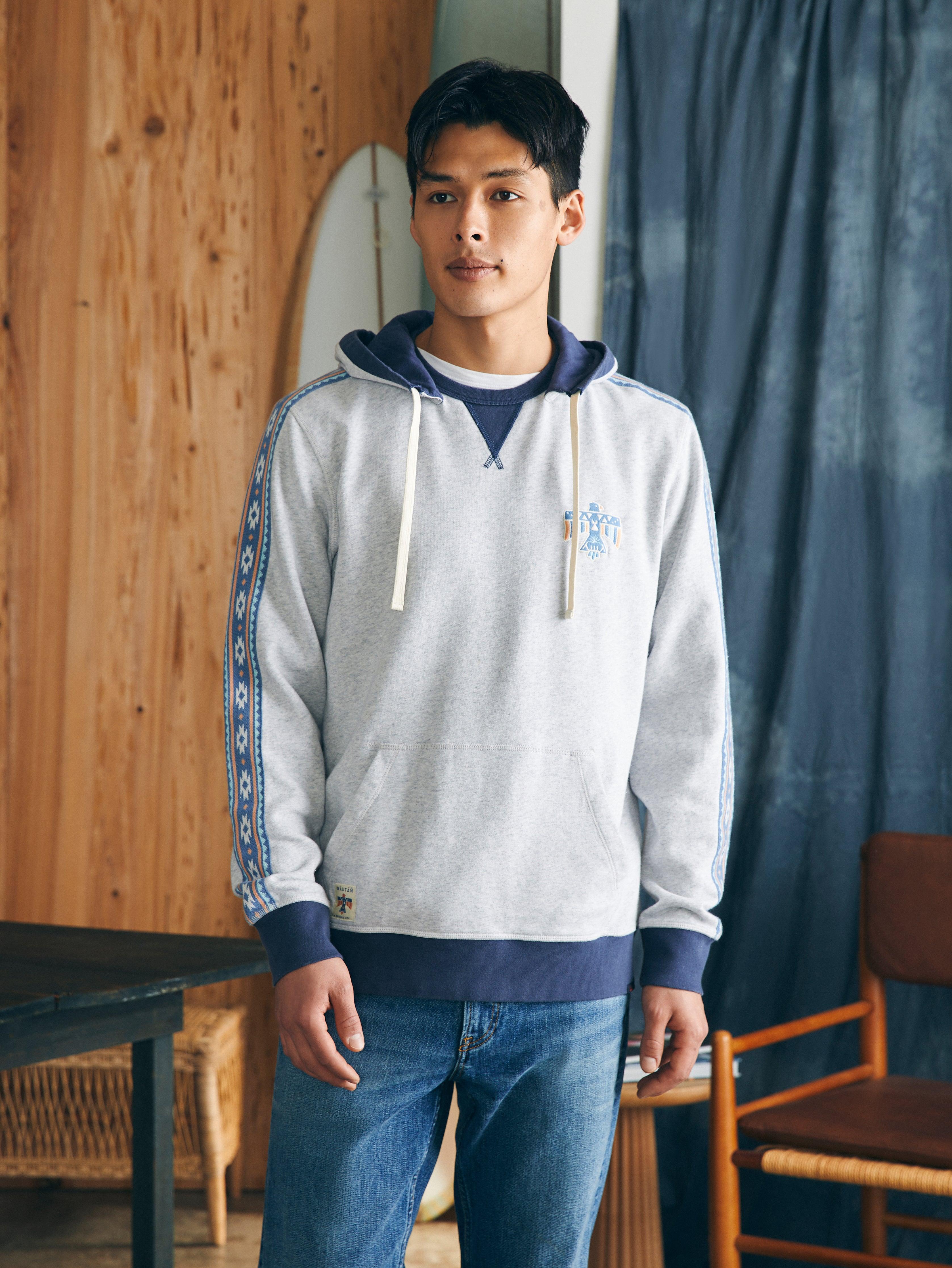 Steven Paul Judd Good Medicine Surf Hoodie - Light Grey Heather Male Product Image