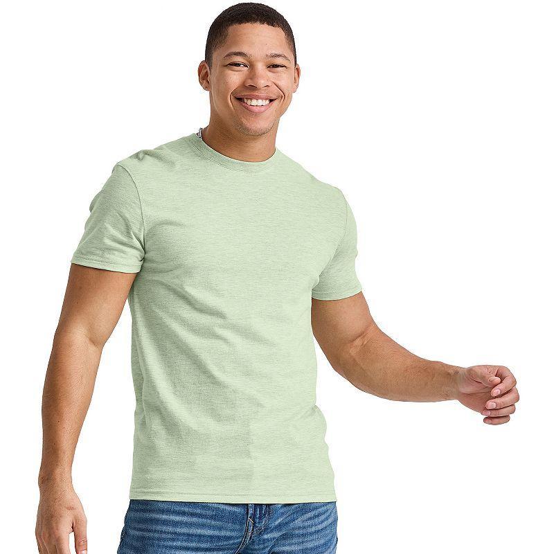 Mens Hanes Originals Tri-blend Tee Grey Product Image