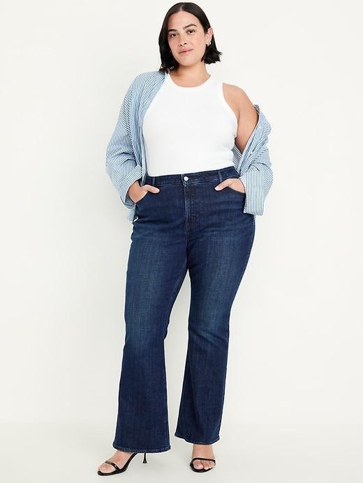 Extra High-Waisted Flare Jeans Product Image