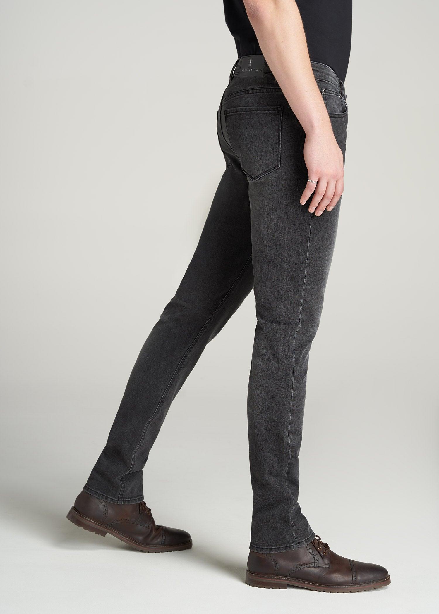 Carman TAPERED Jeans for Tall Men in Dark Smoke Male Product Image