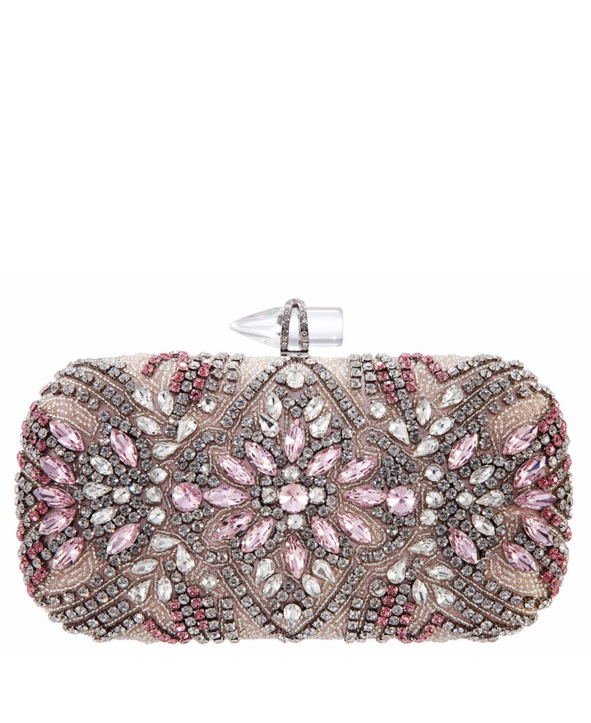 Nina Gelsey Crystal Embellished Minaudire Product Image