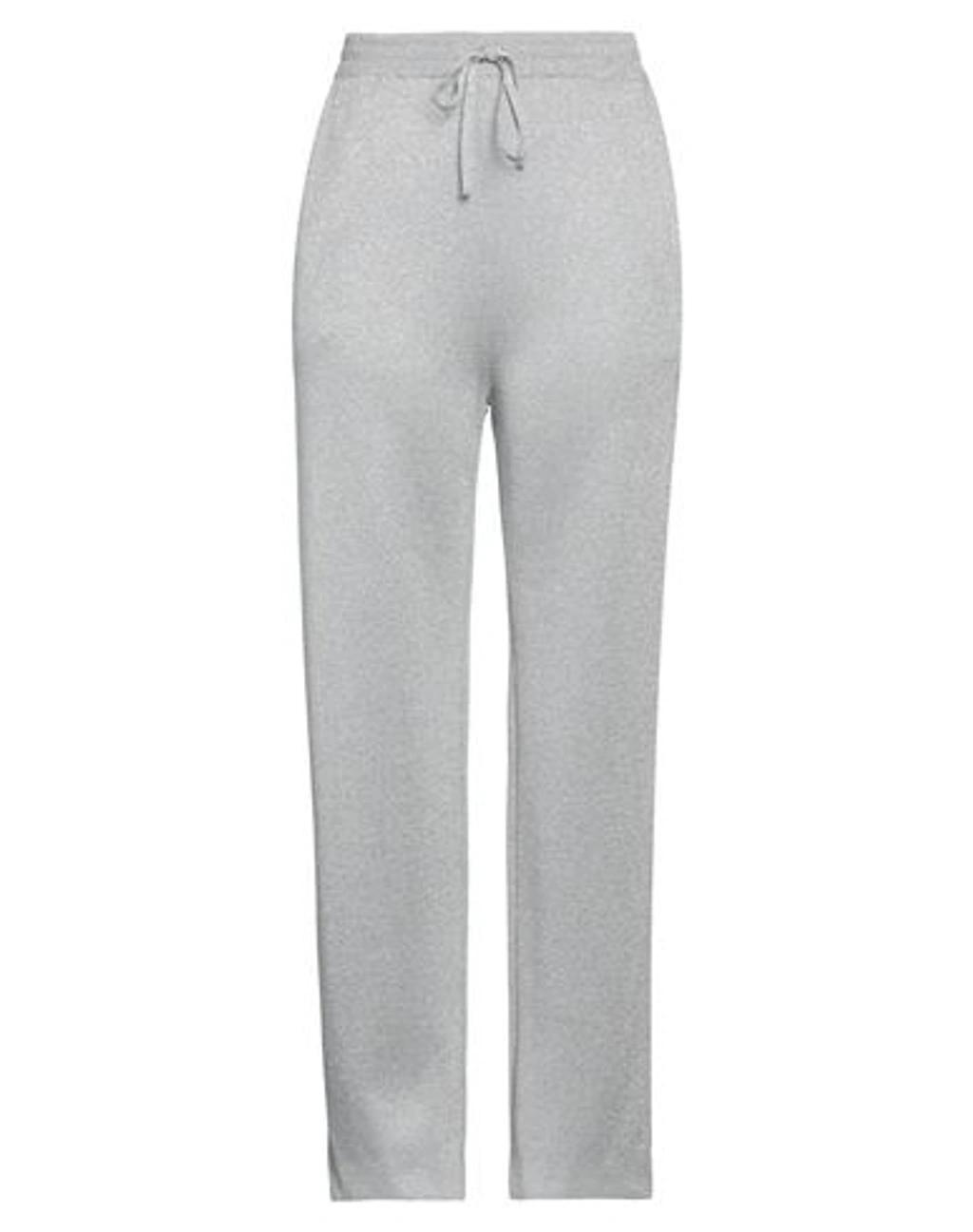 Straight Leg Drawstring Track Pants In White Product Image