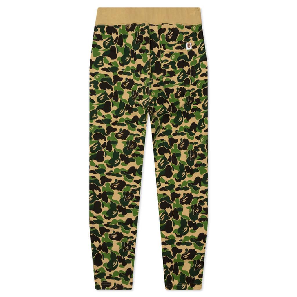 Abc Camo Sweat Pants - Green Male Product Image