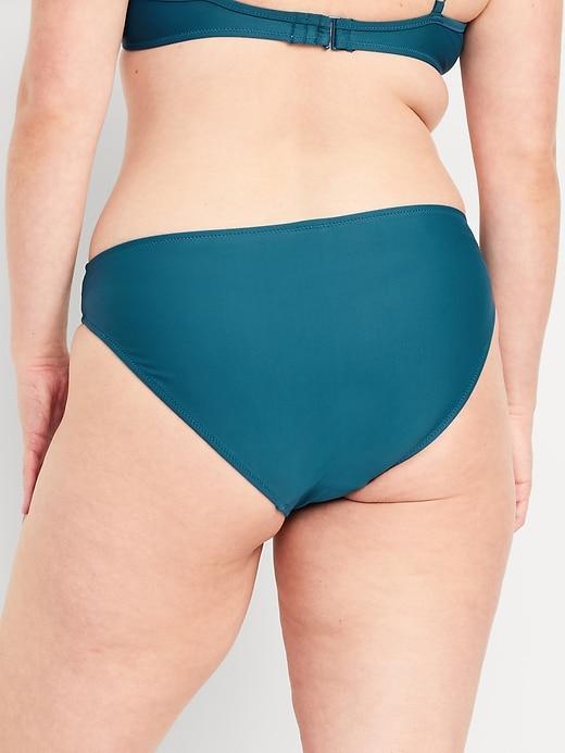 Mid-Rise Bikini Swim Bottoms Product Image