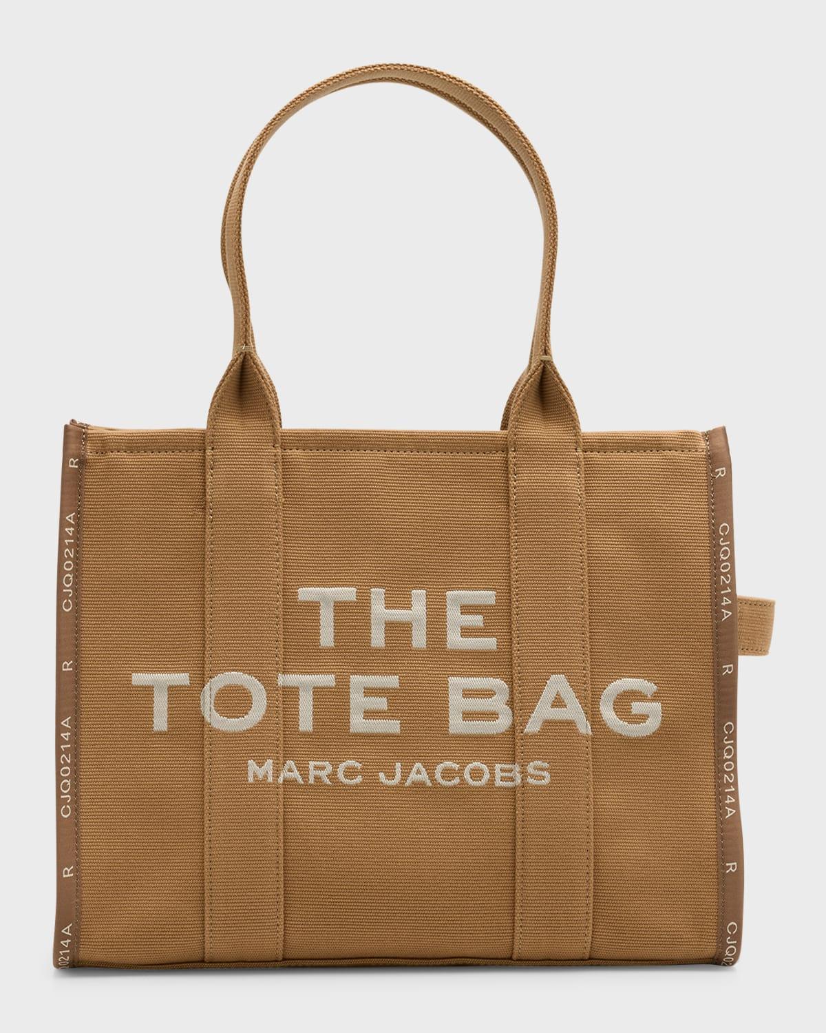 The Jacquard Large Tote Bag In Black Product Image