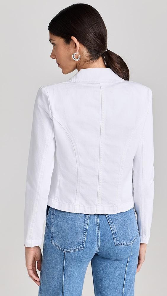 L'AGENCE Wayne Crop Double Breast Jacket | Shopbop Product Image