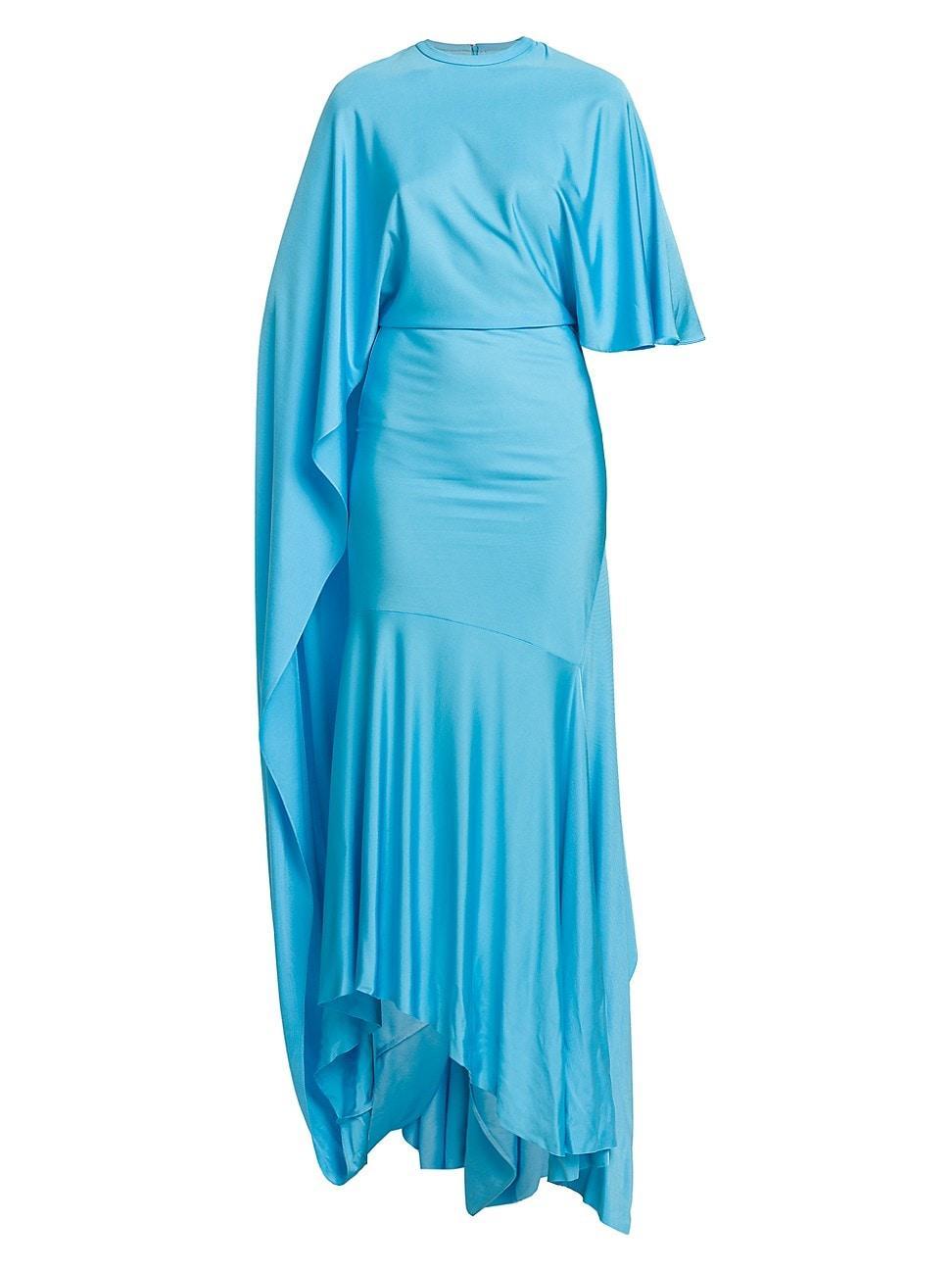 Womens Cape Maxi Dress Product Image