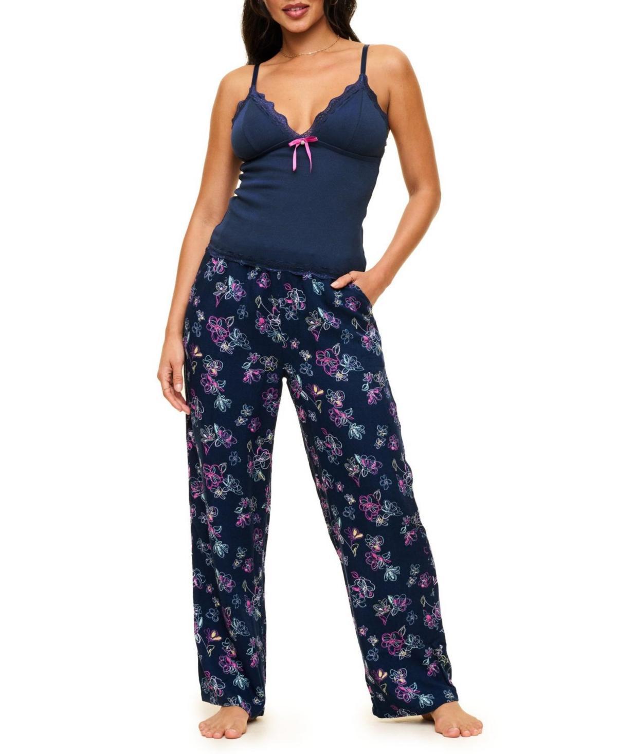 Adore Me Womens Bryony Pajama Cami & Pants Set Product Image