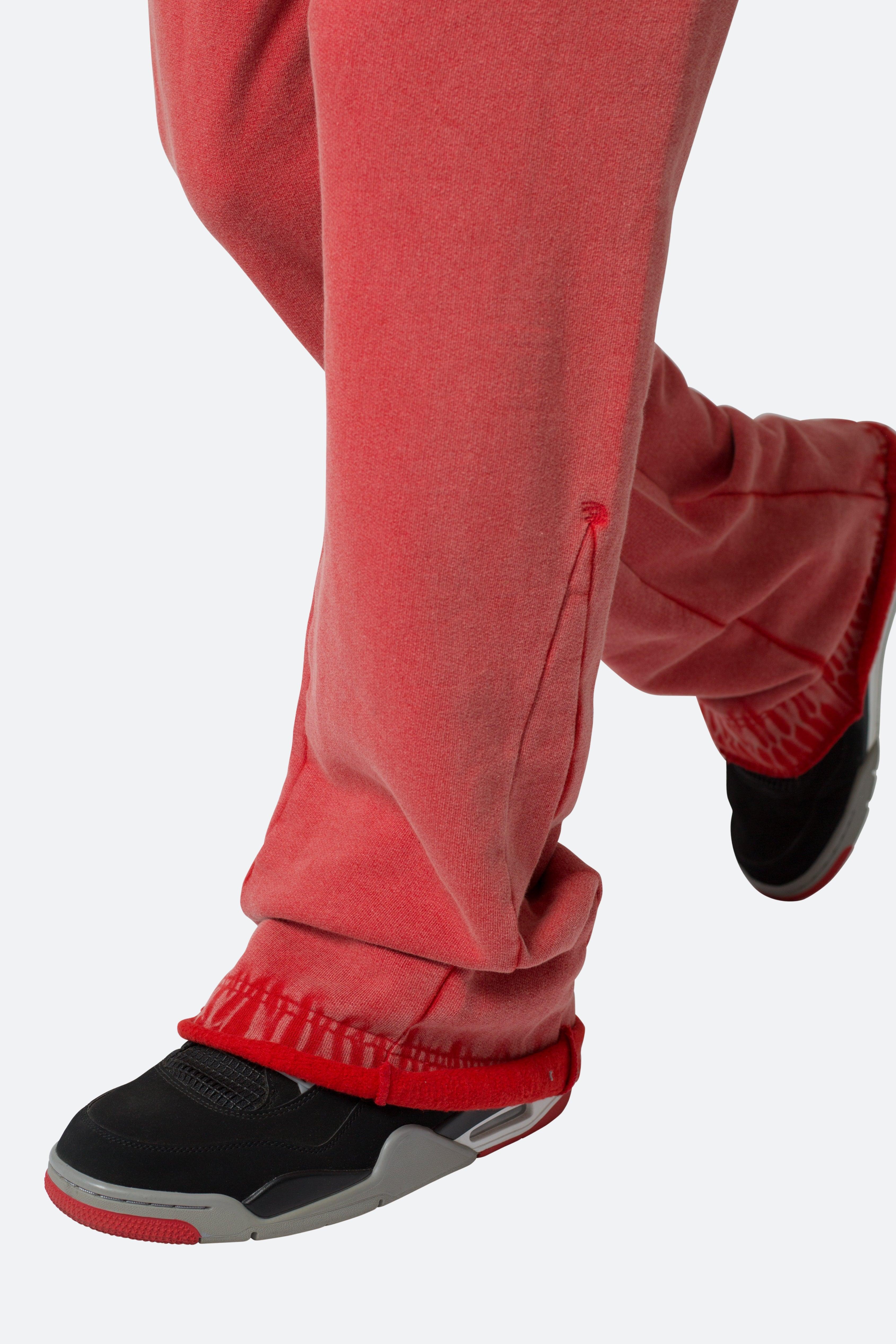 Bootcut Sweatpants - Red Product Image