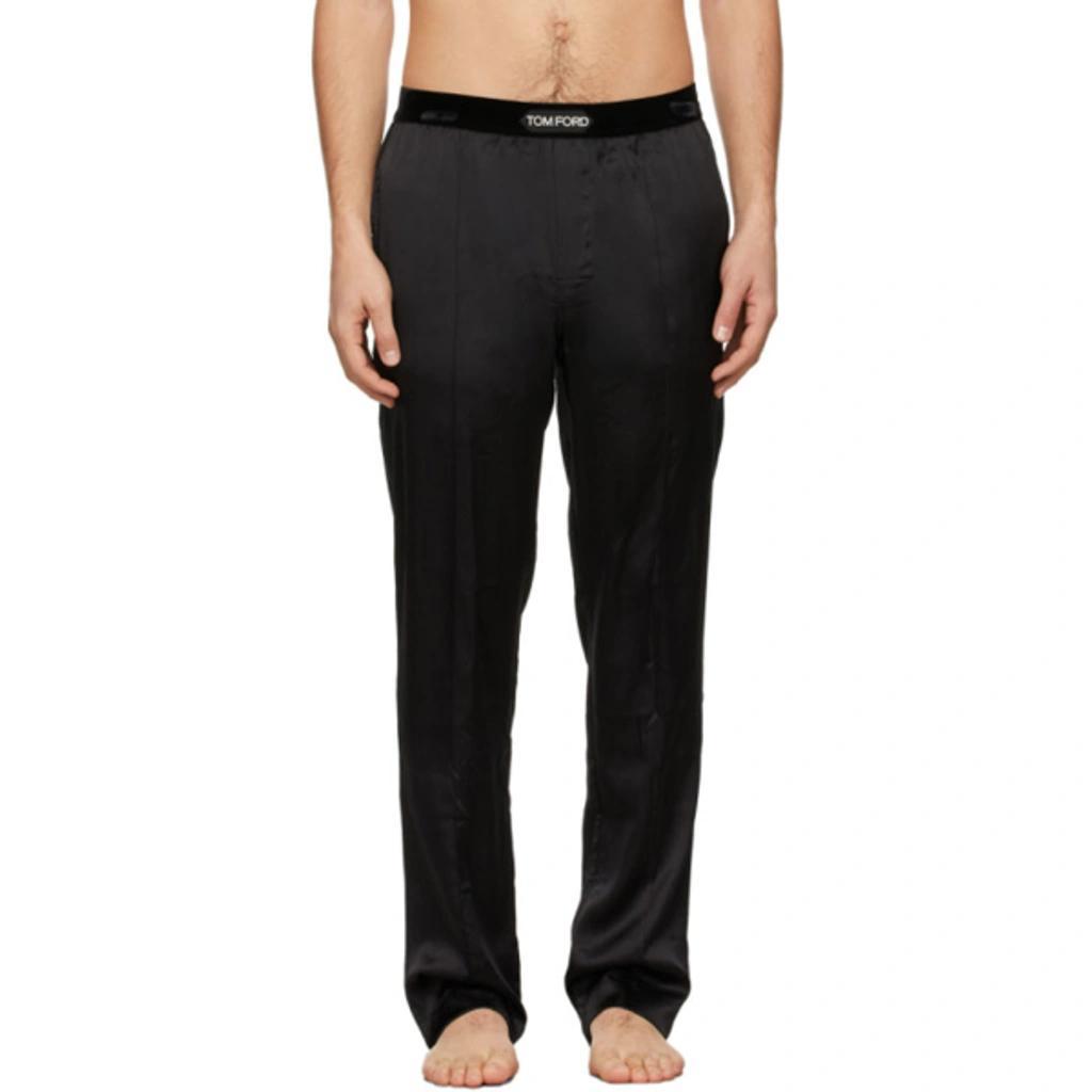 Black Silk Pajama Product Image