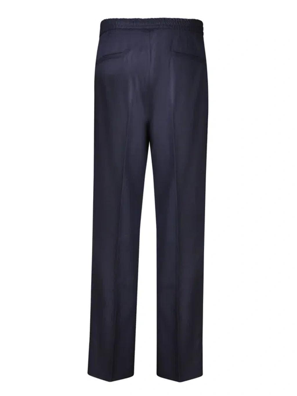 BRUNELLO CUCINELLI Relaxed Fit Trouser In Blue Product Image