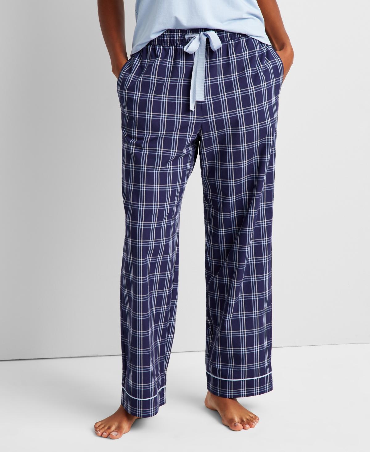 State of Day Womens Printed Poplin Pajama Pants Xs-3X, Created for Macys Product Image