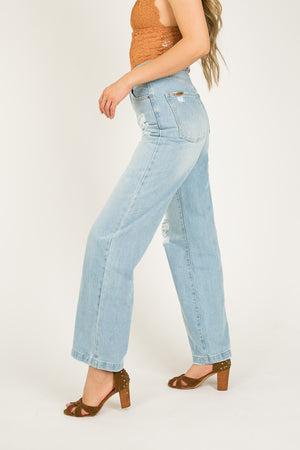 Addy Denim in Light Wash Product Image