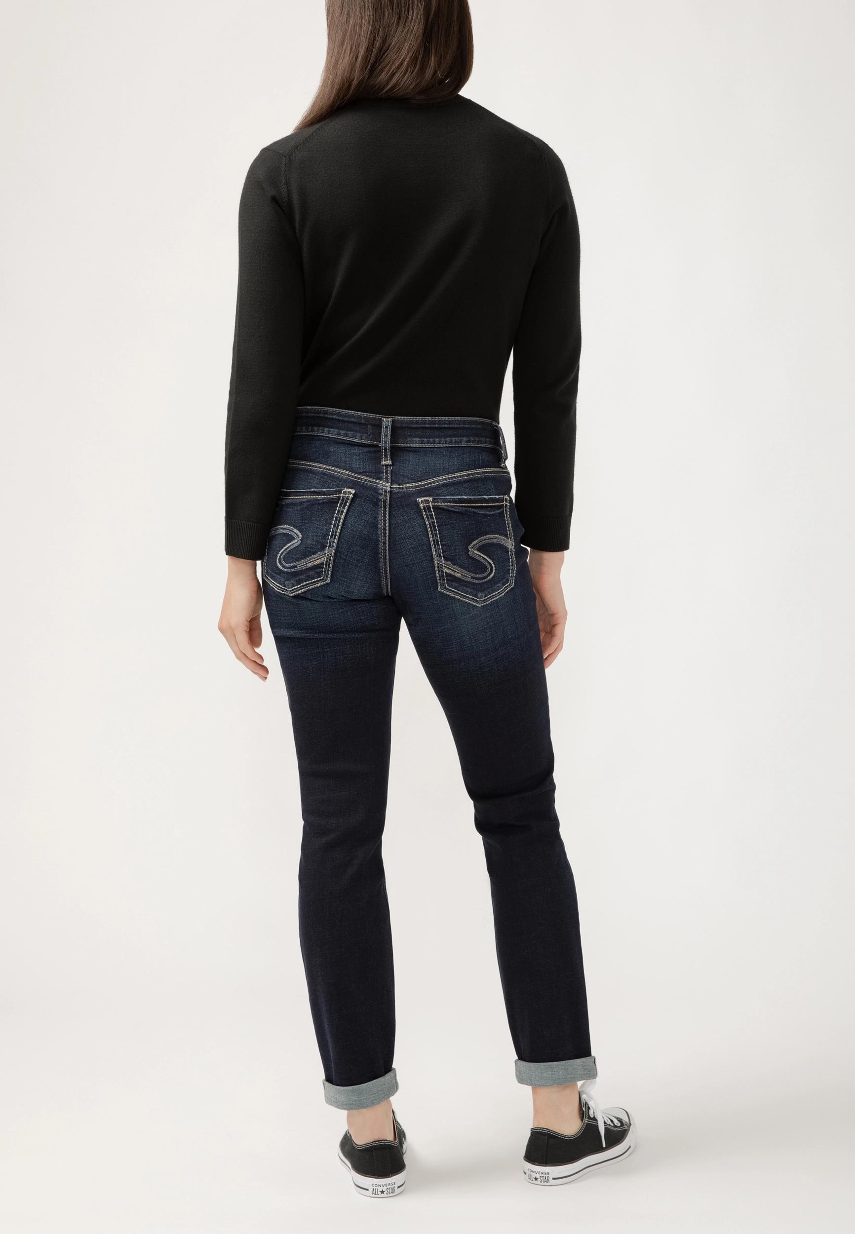 Silver Jeans Co.® Mid Rise Boyfriend Slim Leg Jean Product Image