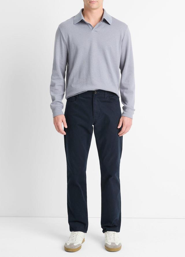 Dylan Slim 5-Pocket Peached Stretch-Cotton Pant Product Image