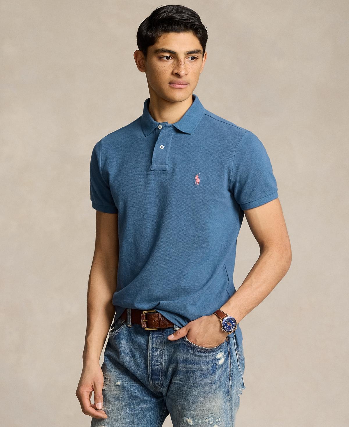 Polo Ralph Lauren Mens Classic-Fit Mesh Polo Product Image