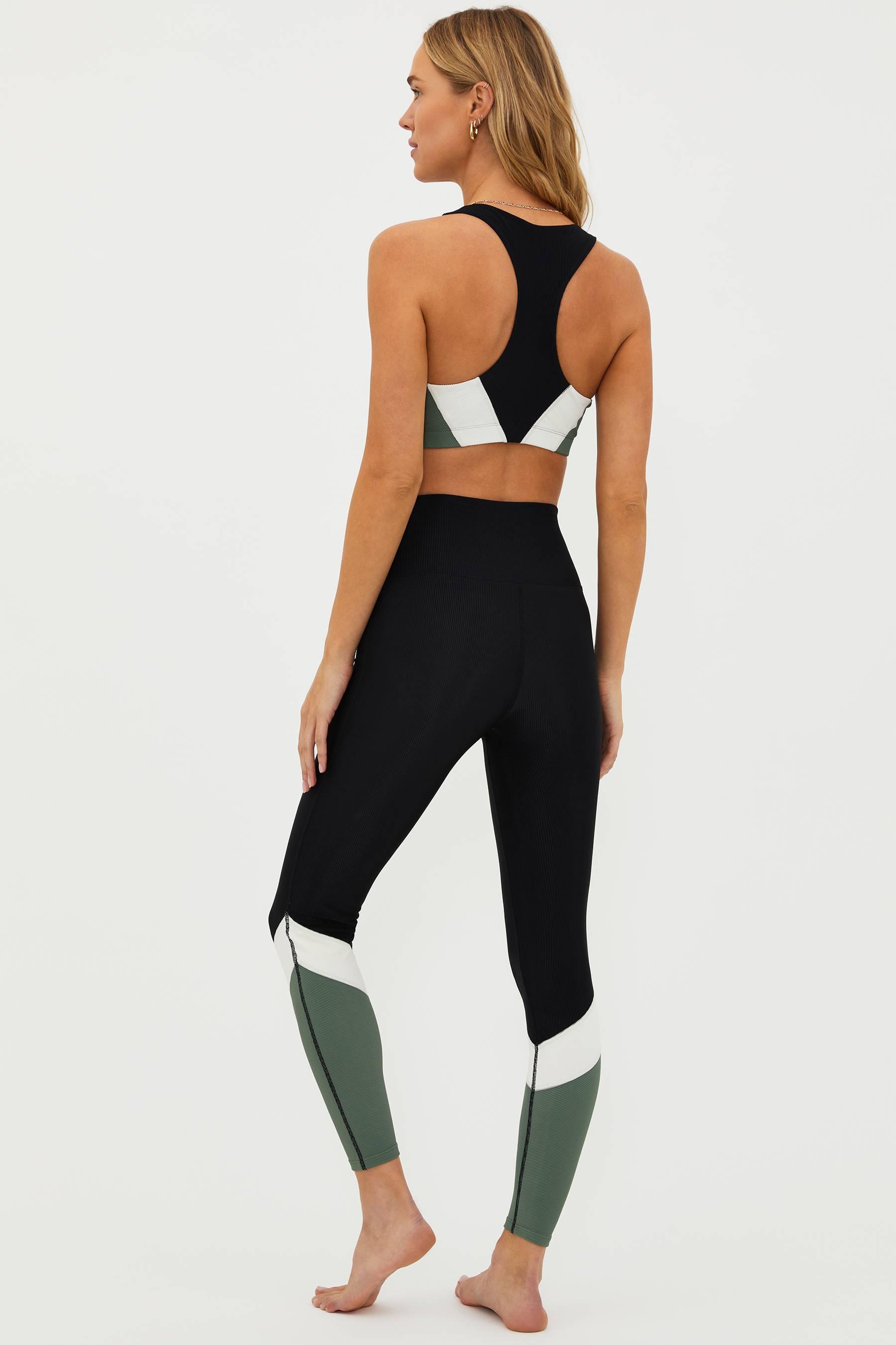 Vienna Legging Queen Palm Colorblock Product Image