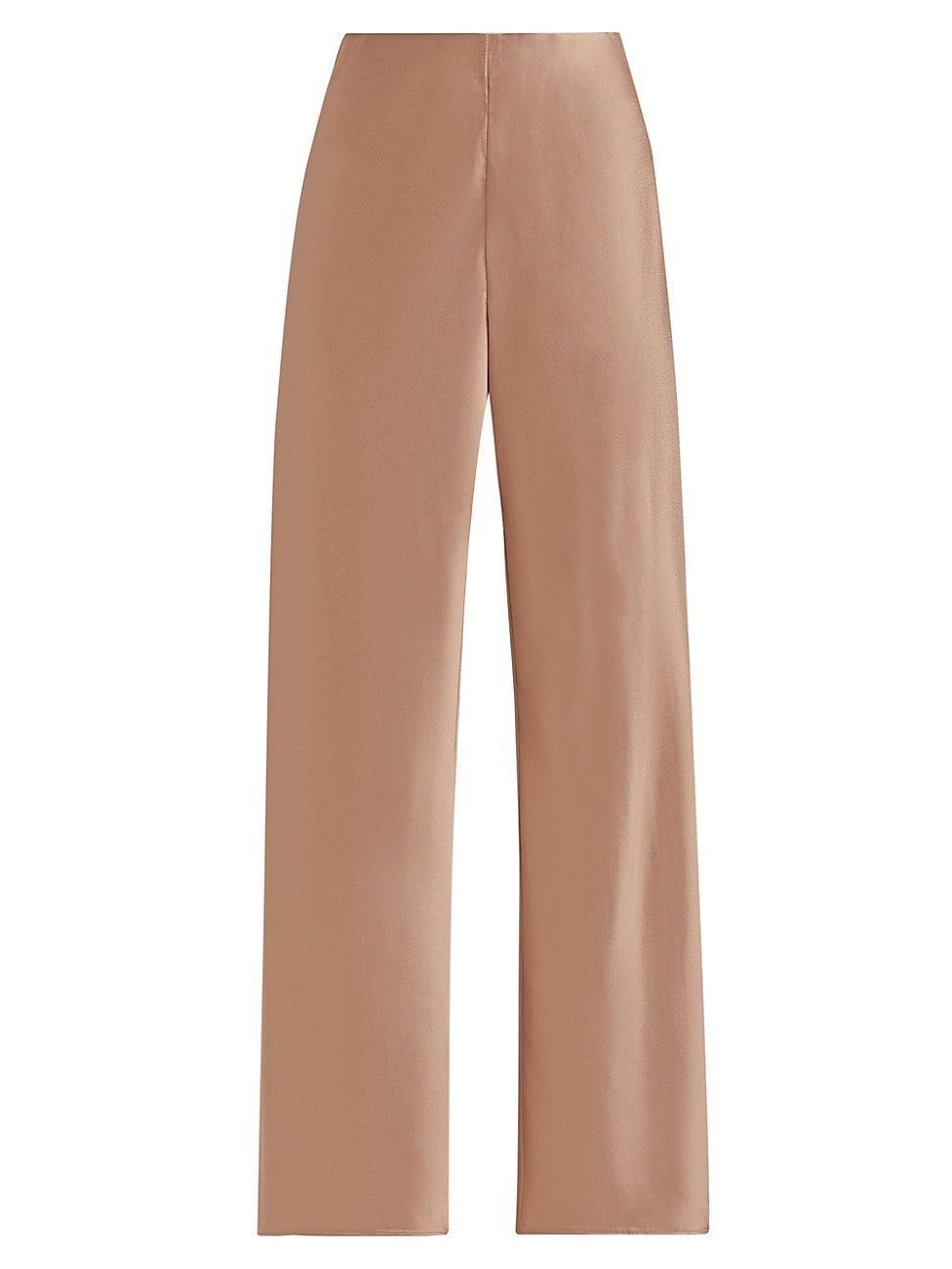 Womens Bristol Satin Pull-On Pants product image