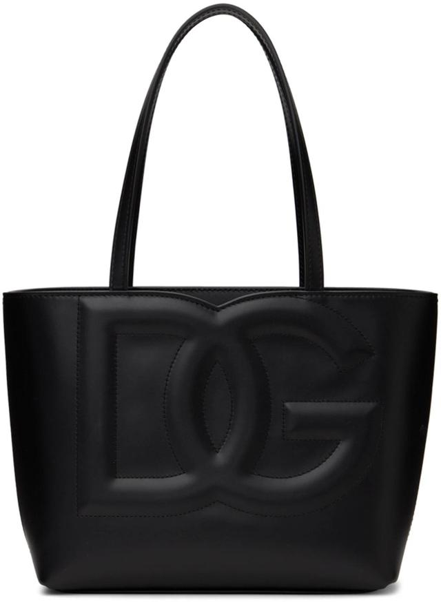 Black Small Dg Logo Tote In 80999 Nero Product Image