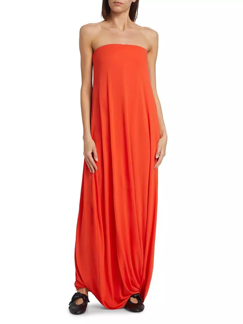 Eula Twist Strapless Maxi-Dress Product Image