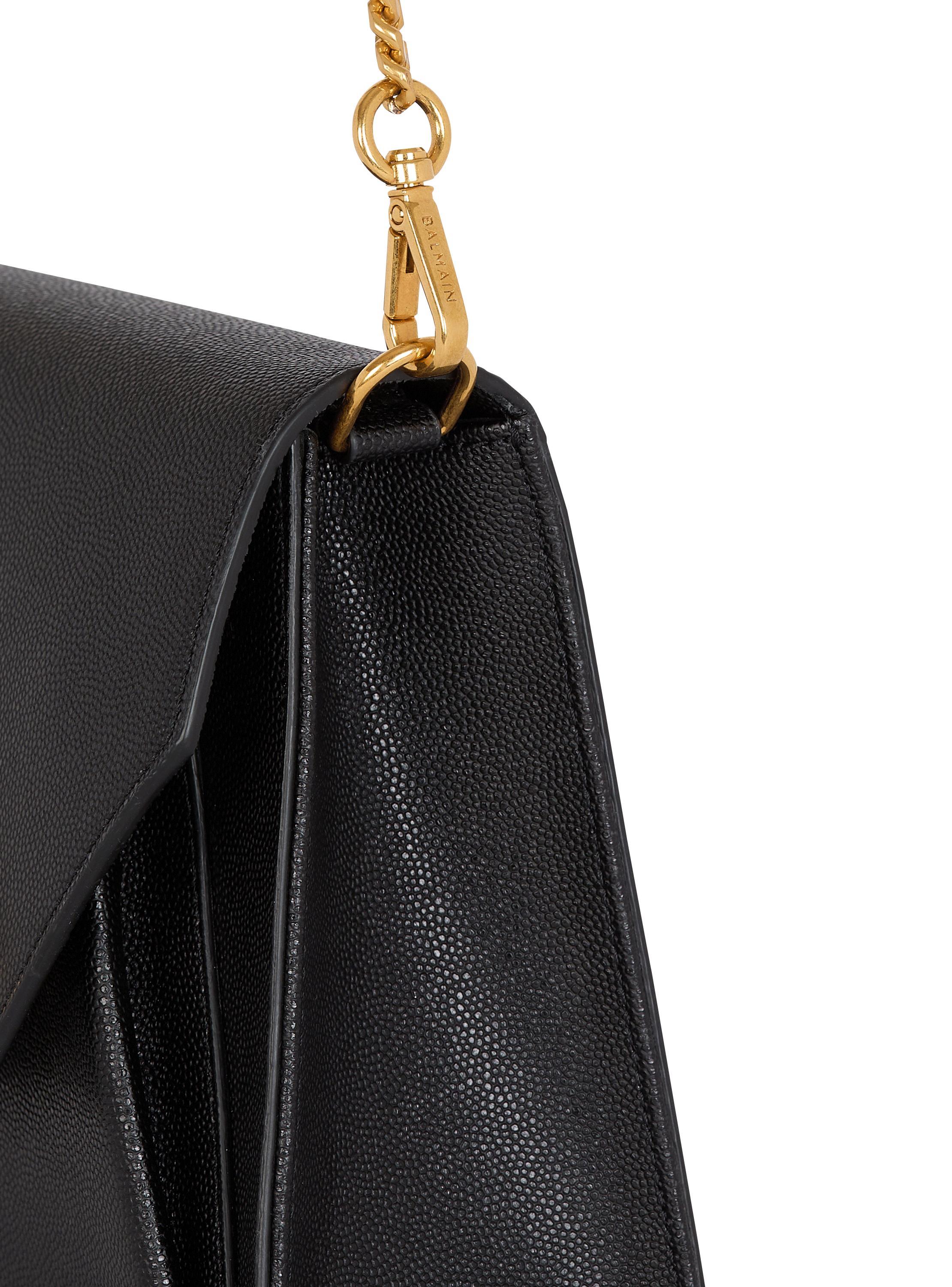 Emblème Flap grained calfskin bag Product Image