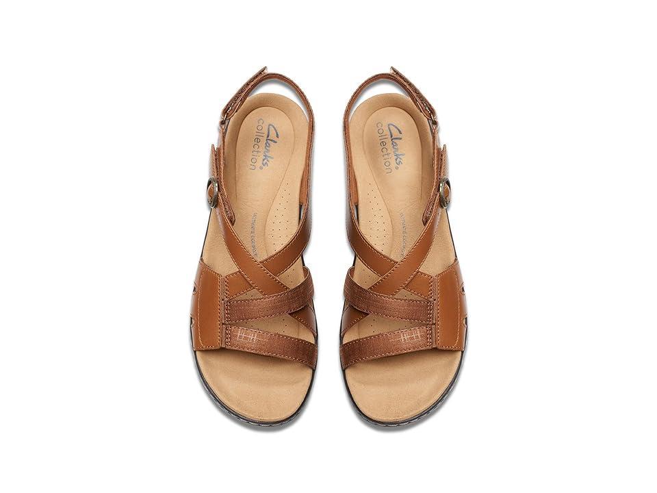 Clarks Merliah Bonita Leather) Women's Sandals Product Image