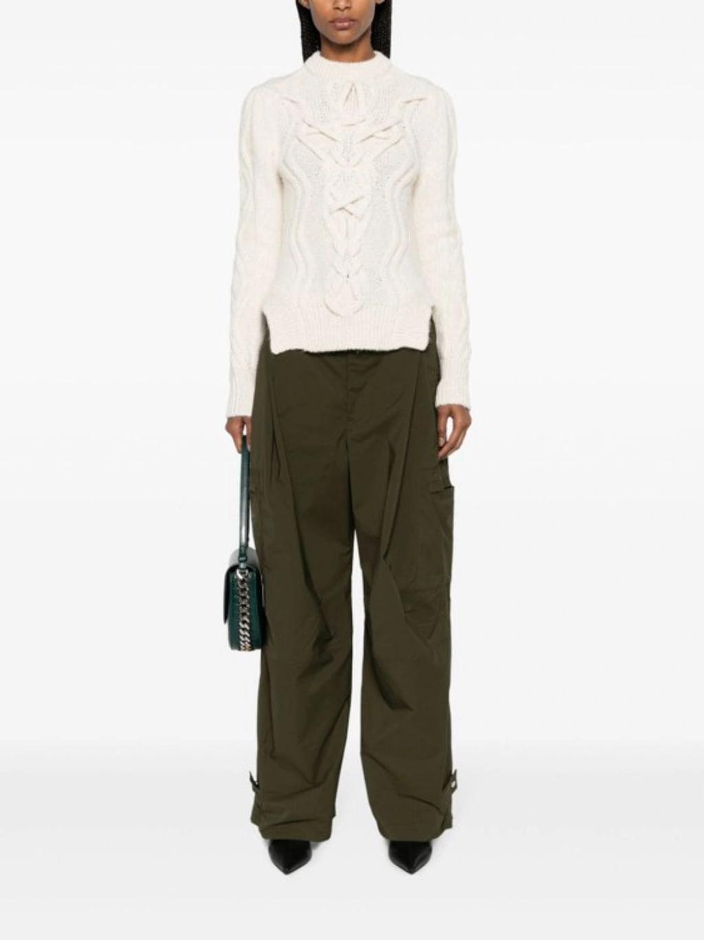 ISABEL MARANT Elvy Sweater In Beige Product Image