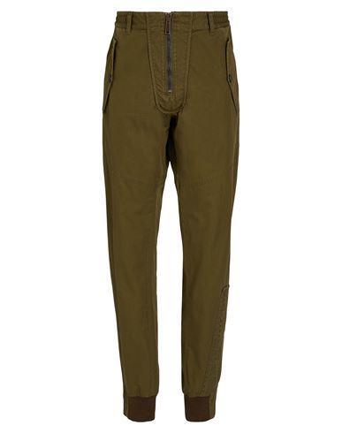 DSQUARED2 Man Pants Military Green Size 38 Cotton Product Image