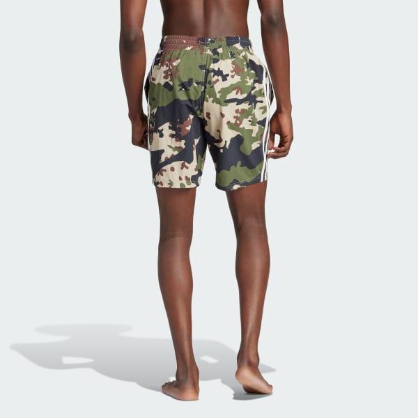 Camo Allover Print Swim Shorts Product Image